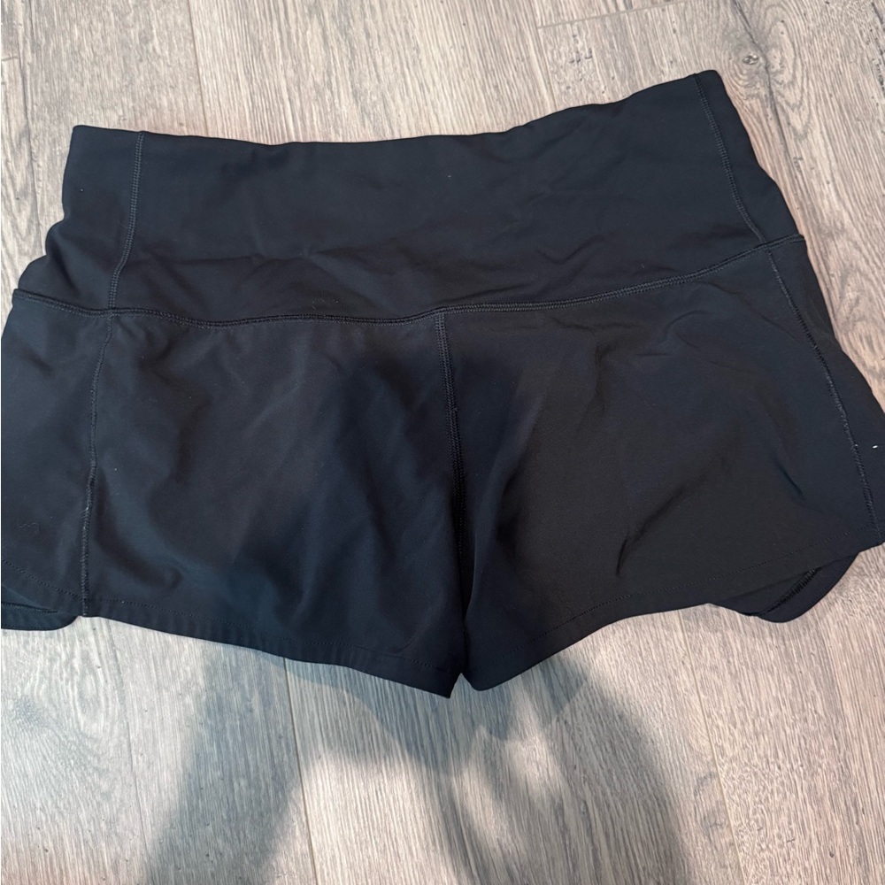 lululemon athletica Black High-Rise Athletic Shorts